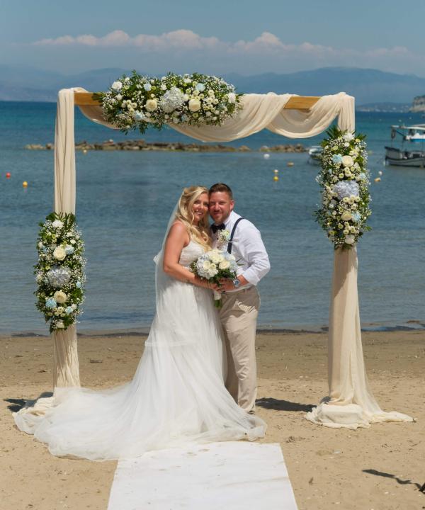 Samantha & David - Rose Corfu Weddings