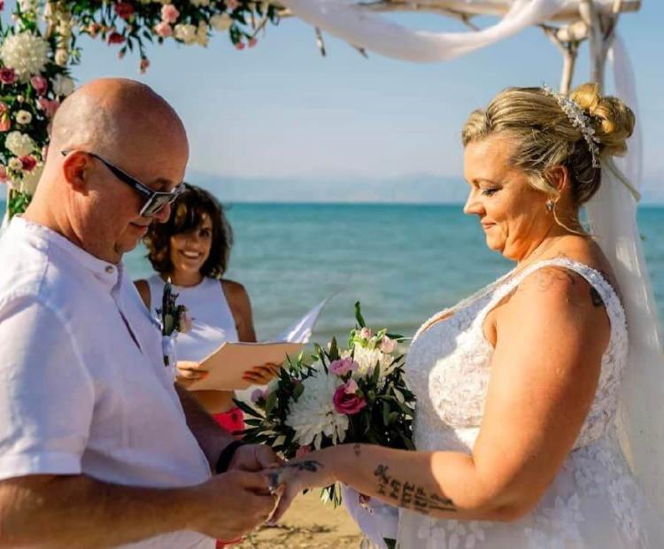 Hayley & Lee 28/07/2023 Rose Corfu Weddings