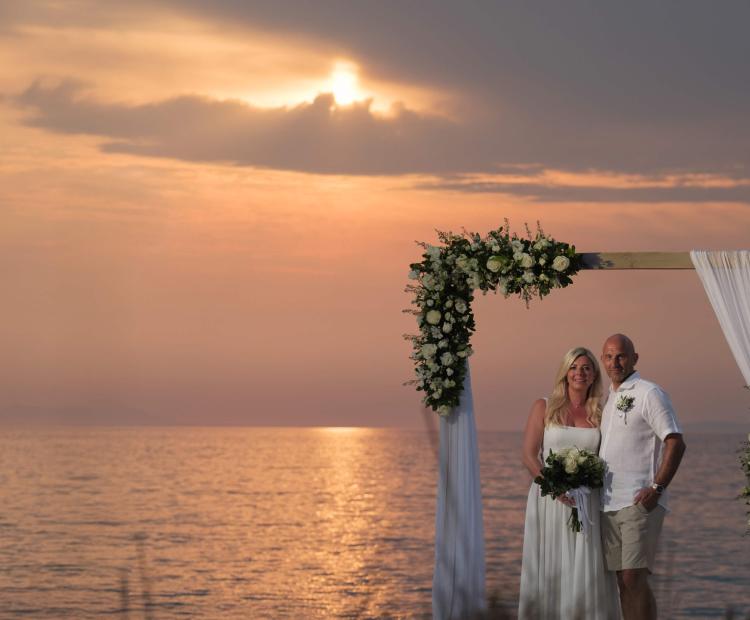 Andrea & Nigel - Rose Corfu Weddings