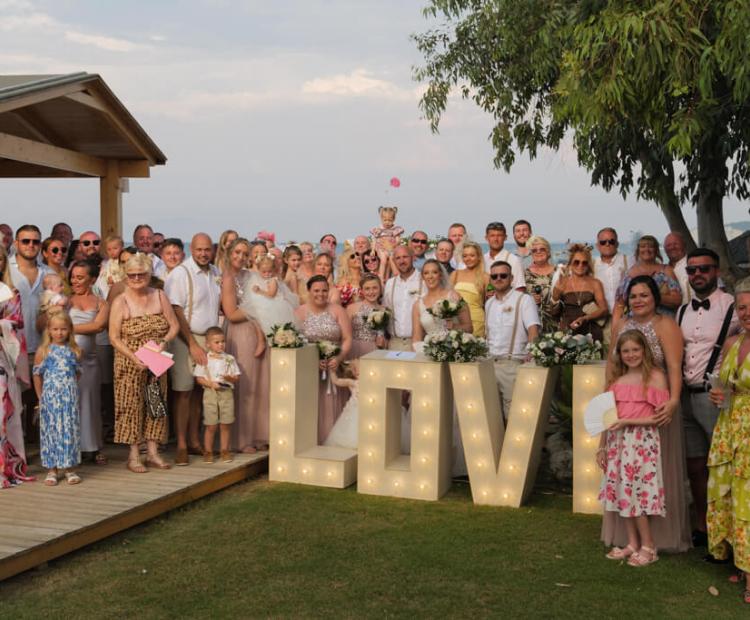 Stephanie & Jordon - Rose Corfu Weddings