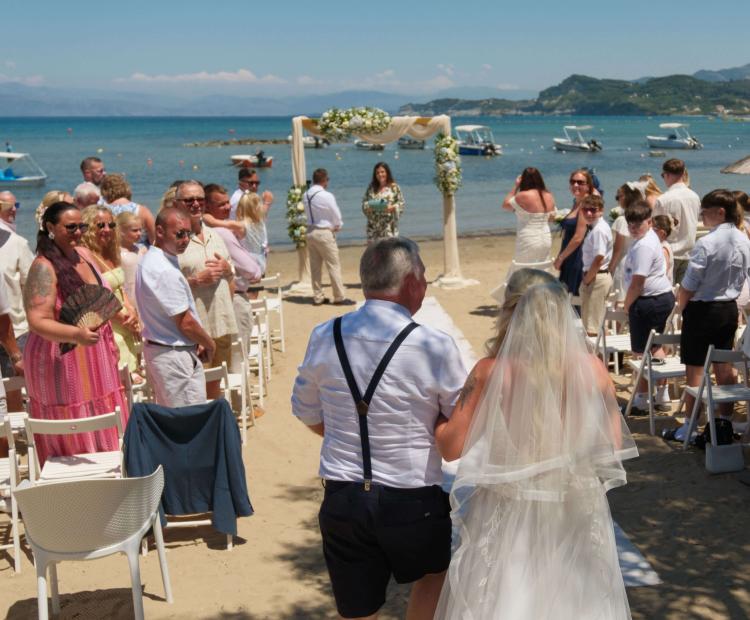 Samantha & David - Rose Corfu Weddings