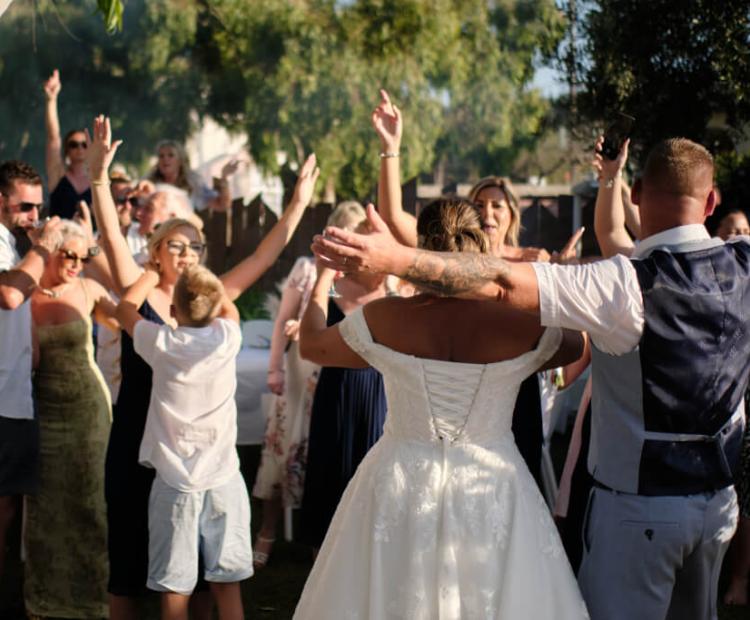 Michele & Tom - Rose Corfu Weddings