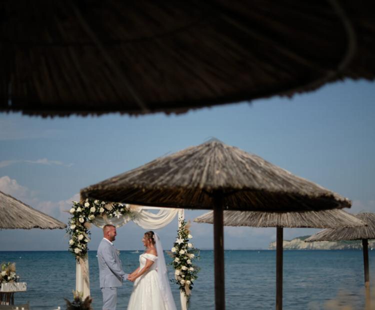 Michele & Tom - Rose Corfu Weddings