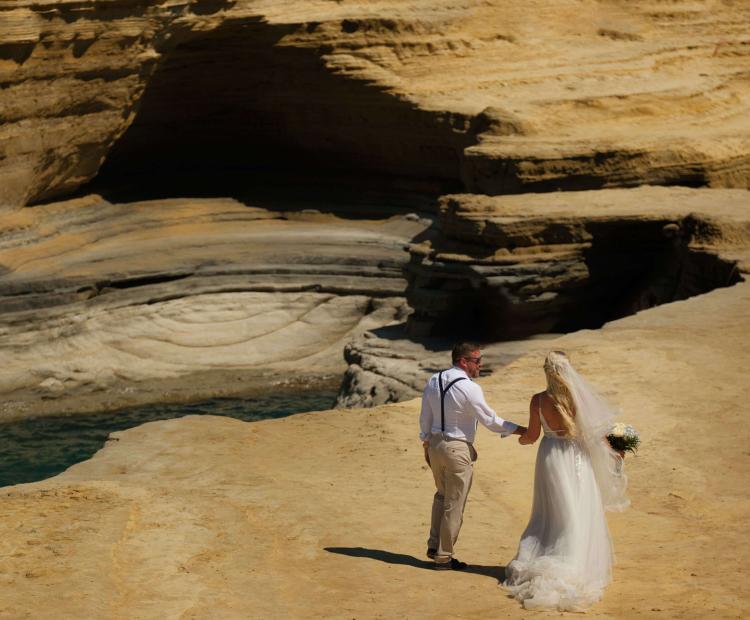 Samantha & David - Rose Corfu Weddings
