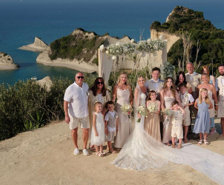 Silvia & Matthew - Rose Corfu Weddings