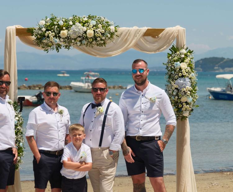 Samantha & David - Rose Corfu Weddings