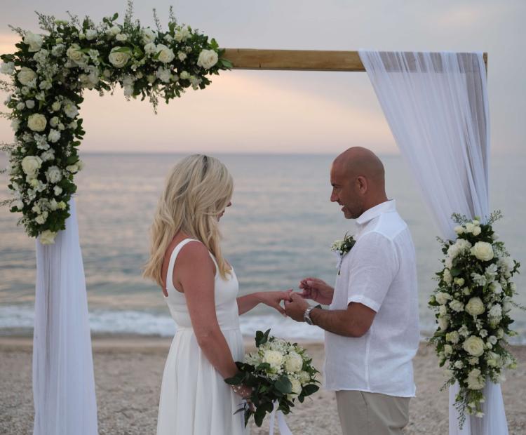 Andrea & Nigel - Rose Corfu Weddings