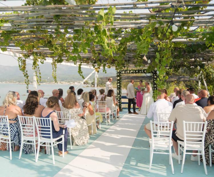 Lynsey & Paul , wedding in August 2024 - Rose Corfu Weddings